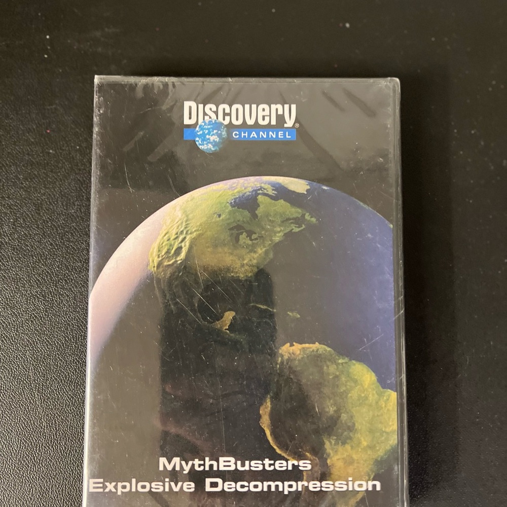 Discovery Channel - MythBusters: Explosive Decompression (DVD, 2003) New Sealed